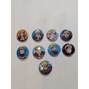 Naruto Uzumaki Can Badge Set Of 9 Types